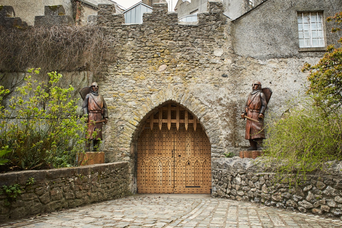 Door of Malahide Castle and Gardens Ireland | Holiday Planit door of Malahide Castle Ireland